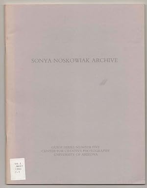 Seller image for Sonya Noskowiak Archive for sale by Jeff Hirsch Books, ABAA