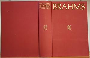 Seller image for Johannes Brahms. Thematisch-bibliographisches Werkverzeichnis. Hrsg. nach gemeinsamen Vorarbeiten mit Donald M. McCorkle. for sale by Antiquariat  Braun