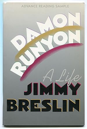 Seller image for An Excerpt from Damon Runyon for sale by Between the Covers-Rare Books, Inc. ABAA