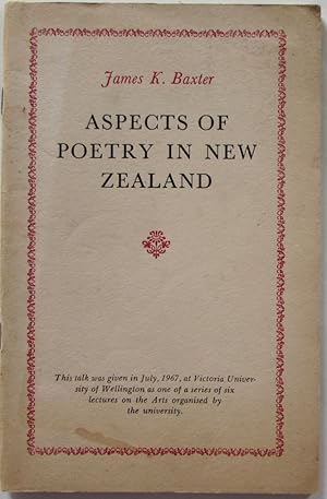 Aspects of Poetry in New Zealand