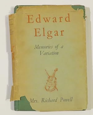 Imagen del vendedor de Edward Elgar: Memories of a Variation a la venta por St Marys Books And Prints