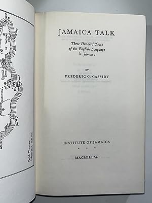 Imagen del vendedor de Jamaica Talk: Three Hundred Years of the English Language in Jamaica a la venta por Book Dispensary