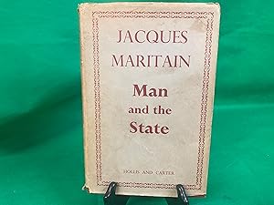 Seller image for Man & The State Maritain, Jacques 1954 1st Edition Dust Jacket for sale by Eurobooks Ltd