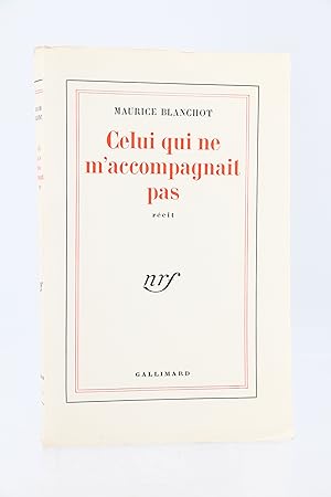 Seller image for Celui qui ne m'accompagnait pas for sale by Librairie Le Feu Follet