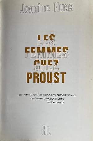 Les femmes chez Proust