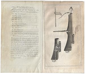 1791 - An article regarding harpoon whale guns from "Papers in Mechanicks" describing a list of r...