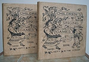 Seller image for CHILDREN'S SINGING GAMES With the tunes to which they are sung. First and Second Series. for sale by Roger Middleton P.B.F.A.