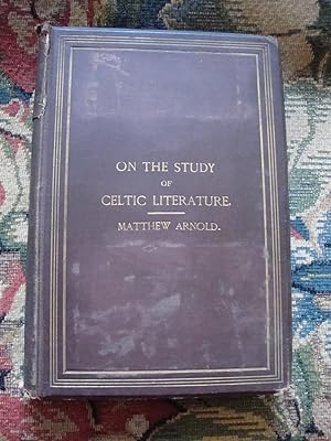 Bild des Verkufers fr On the Study of Celtic Literature zum Verkauf von Anne Godfrey