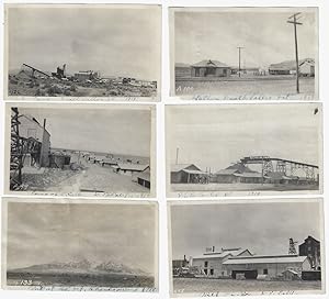 1919 - Six black and white photographs of the Pacific Coast Borax complex located at Death Valley...