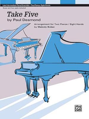 Bild des Verkufers fr Take Five (2p, 8h) : Arrangement for Two Pianos / Eight Hands, Sheet zum Verkauf von Smartbuy