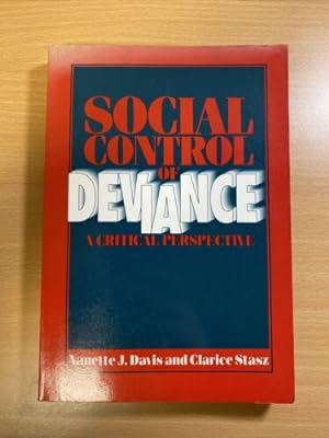 Seller image for Social Control of Deviance A Critical Perspective for sale by Quality Books UK