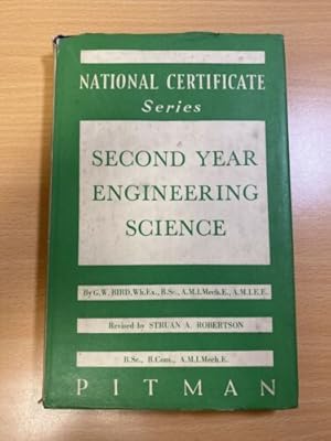 Immagine del venditore per Second Year Engineering Science Mechanical venduto da Quality Books UK