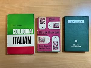 Seller image for 3 Vintage Italian Language Books for sale by Quality Books UK