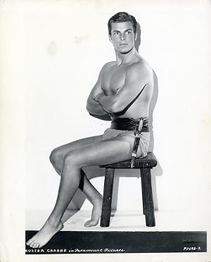 BUSTER CRABBE | KING OF THE JUNGLE (1933) Set of 5 beefcake publicity portraits
