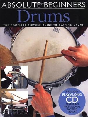 Immagine del venditore per Drums: Absolute Beginners-Music book with CD venduto da WeBuyBooks
