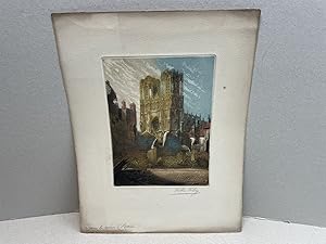 Vickers Valley ( hand color print )