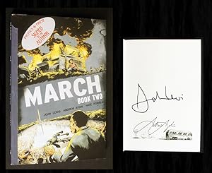 Seller image for March: Book Two (1st Printing Signed by Lewis & Aydin at Politics & Prose in DC; Bookmark Included) for sale by Bookcharmed Books IOBA