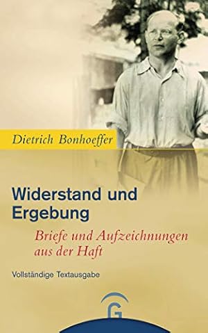 Bild des Verkufers fr Widerstand und Ergebung: Briefe und Aufzeichnungen aus der Haft zum Verkauf von WeBuyBooks