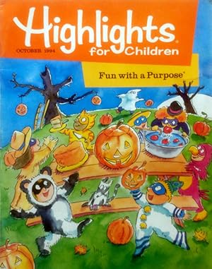 Bild des Verkufers fr Highlights for Children Magazine: October 1994 zum Verkauf von Kayleighbug Books, IOBA