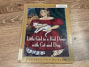 Seller image for Little Girl in a Red Dress with Cat and Dog for sale by Betty Mittendorf /Tiffany Power BKSLINEN