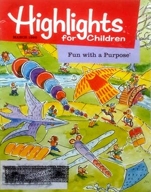 Image du vendeur pour Highlights for Children Magazine: March 1999 mis en vente par Kayleighbug Books, IOBA