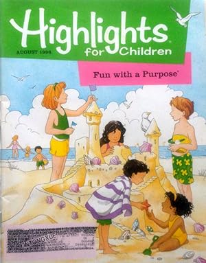 Image du vendeur pour Highlights for Children Magazine: August 1998 mis en vente par Kayleighbug Books, IOBA