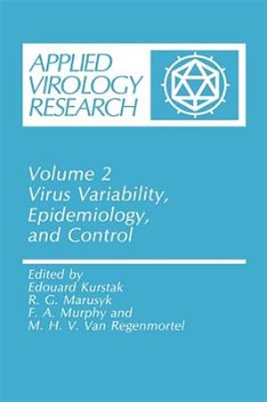 Bild des Verkufers fr Virus Variability, Epidemiology, and Control zum Verkauf von GreatBookPrices