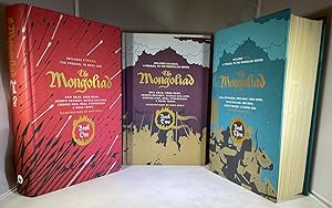 Bild des Verkufers fr The Mongoliad "Collector's Edition" -- ALL 3 VOLUMES SIGNED BY ALL 7 AUTHORS zum Verkauf von Space Age Books LLC