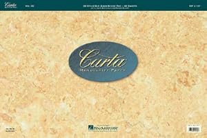 Seller image for Carta Manuscript Paper No. 28 - Professional (Sheet Music) for sale by BargainBookStores