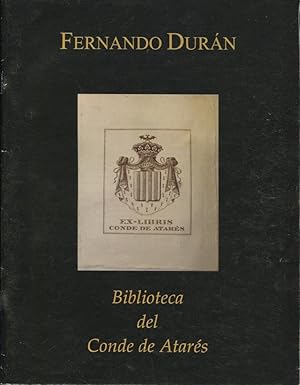 Imagen del vendedor de Fernando Duran. - Biblioteca del Conde de Atars a la venta por PRISCA