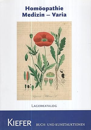 Seller image for Lagerkatalog Homopathie, Medizin - Varia for sale by PRISCA
