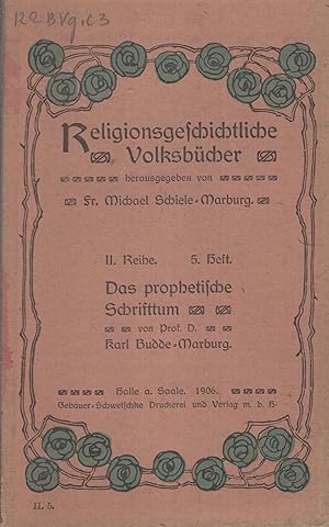 Seller image for Das prophetische Schrifttum for sale by PRISCA