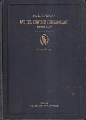 Imagen del vendedor de Vorlesungen ber den Bau der nervsen Zentralorgane des Menschen und der Tiere : fr rzte und Studierende ; 1. Band Das Zentralnervensystem des Menschen und der Sugetiere a la venta por PRISCA