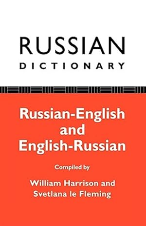 Imagen del vendedor de Russian Dictionary : Russian-english, English-russian a la venta por GreatBookPrices