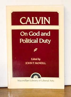 Imagen del vendedor de On God and Political Duty a la venta por Cat's Cradle Books