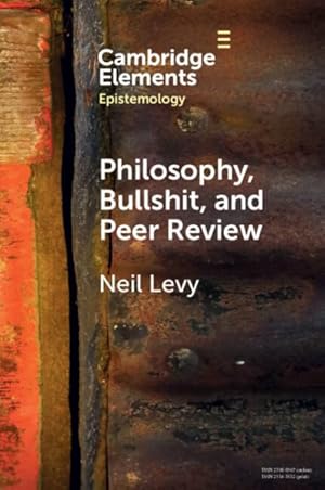 Immagine del venditore per Philosophy, Bullshit, and Peer Review venduto da GreatBookPrices