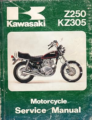 GENUINE KAWASAKI KDX250 KZ305 OWNER'S SERVICE MANUAL 1984