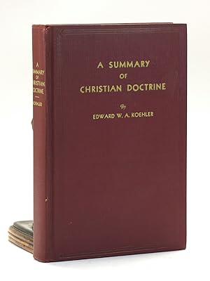 Seller image for A Summary of Christian Doctrine: A Popular Presentation of the Teachings of the Bible for sale by Arches Bookhouse