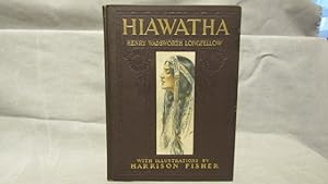 Imagen del vendedor de Longfellow. Hiawatha. Illustrated in color and b/w by Harrison Fisher, fine copy. a la venta por J & J House Booksellers, ABAA
