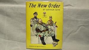 Bild des Verkufers fr Arthur Szyk. The New Order. First edition, 1941 illustrated throughout in color and b/w after paintings and drawings by Arthur Szyk. zum Verkauf von J & J House Booksellers, ABAA