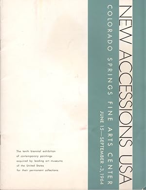 New Accessions USA: Colorado Springs Fine Arts Center June 15 - September 13, 1964