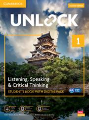 Bild des Verkufers fr Unlock Level 1 Listening, Speaking and Critical Thinking Student\ s Book with Digital Pack [With eBook] zum Verkauf von moluna