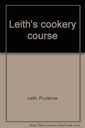 Seller image for Leith's cookery course for sale by WeBuyBooks