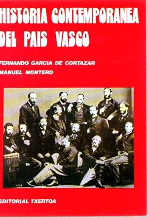 Imagen del vendedor de Historia contempornea del Pas Vasco . a la venta por Librera Astarloa