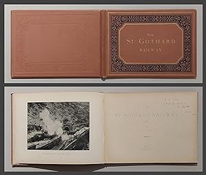 The St. Gothard Railway. Catalogie No. 8 des publications du Bureau topographique fédéral avec in...