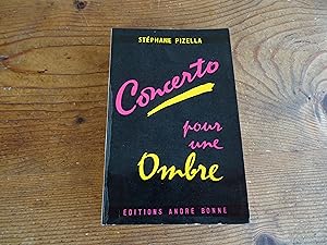 Imagen del vendedor de Concerto pour une Ombre a la venta por librairie ESKAL