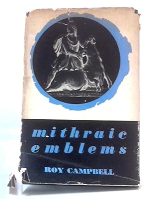 Bild des Verkufers fr Mithraic Emblems - Poems zum Verkauf von World of Rare Books