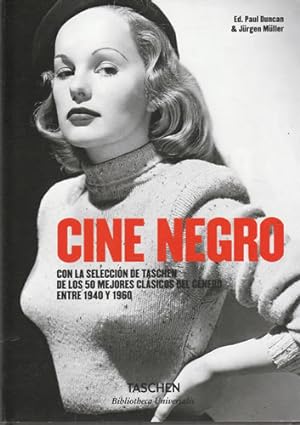 Seller image for Cine negro. Con la seleccin de Taschen de los 50 mejores clsicos del gnero. for sale by Librera Cajn Desastre