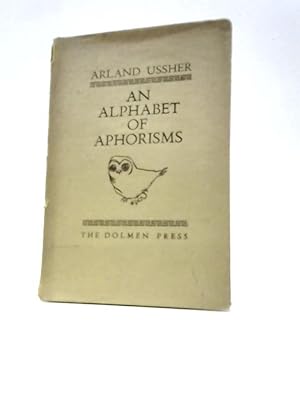 Bild des Verkufers fr An Alphabet of Aphorisms zum Verkauf von World of Rare Books