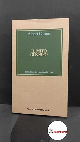 Imagen del vendedor de Camus, Albert. , and Rosso, Corrado. , Borelli, Attilio. Il mito di Sisifo Milano Bompiani, 1980 a la venta por Amarcord libri